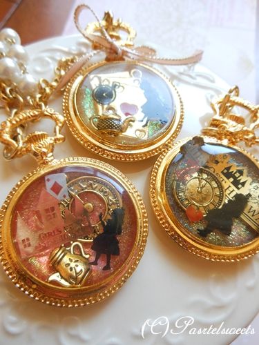 キラキラ輝くレジンアクセサリー♡