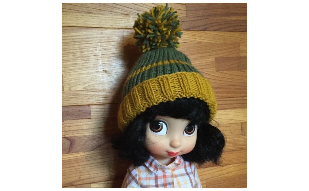 お人形さん用ニット帽をつくってみた Weboo ウィーブー 暮らしをつくる