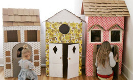 エコdiy 簡単に作れる 子どもの喜ぶ段ボールハウスの作り方 Weboo ウィーブー 暮らしをつくる