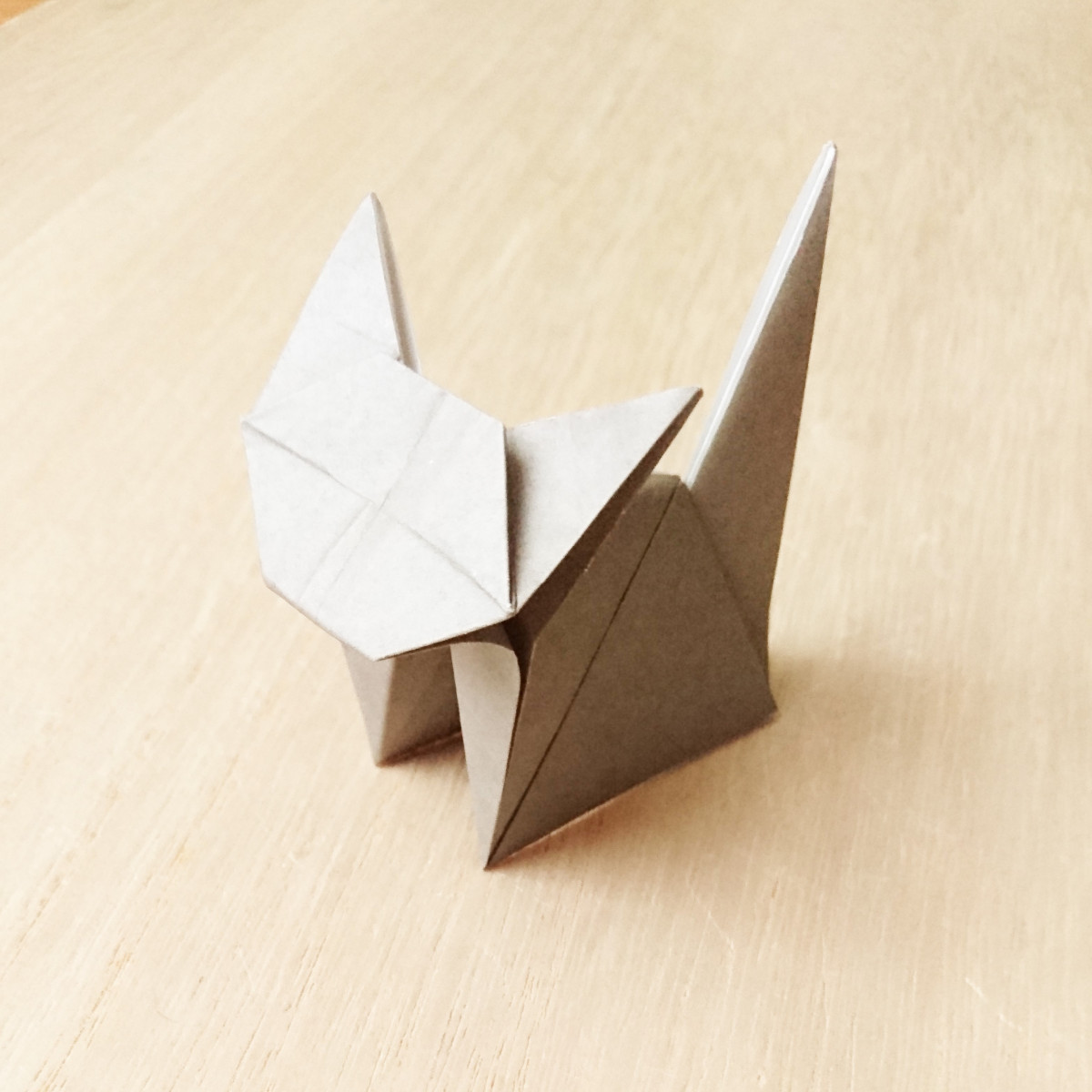 子供向けぬりえ これまでで最高の折り紙 猫 折り方 立体