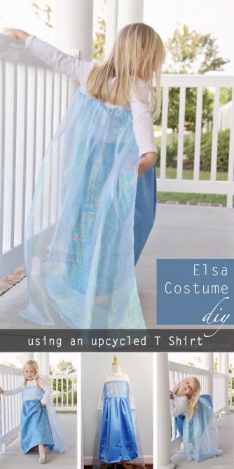 エルザドレスの手作り 100均アイテムなどを活用した簡単なアナ雪仮装のアイデア集 Weboo ウィーブー 暮らしをつくる