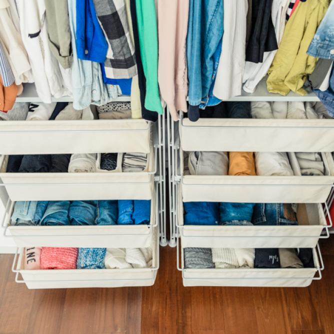 これで楽ちん！衣替えの収納・整理のコツ18選 | WEBOO[ウィーブー] 暮らしをつくる