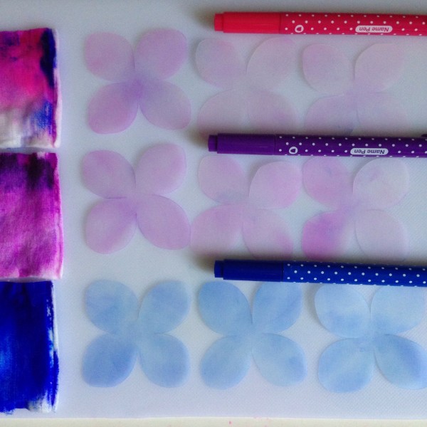100均涼しげな紫陽花ネックレスをプラ板で作る方法 | WEBOO[ウィーブー] 暮らしをつくる