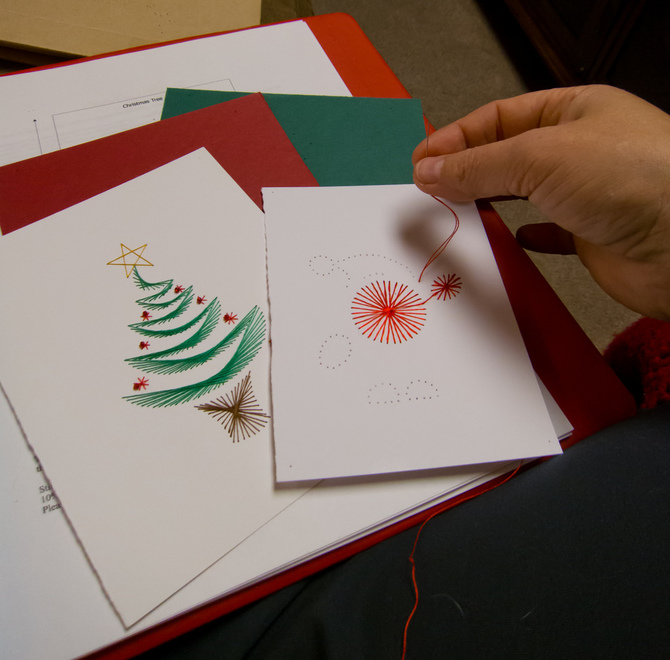今年は手作りクリスマスカード送ろう☆クリスマスカードDIYアイディア 