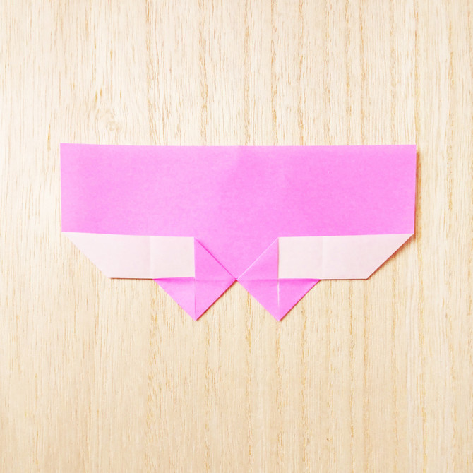 折り紙 ハート型しおりの作り方 1枚で出来る簡単な折り方を紹介 Weboo ウィーブー 暮らしをつくる