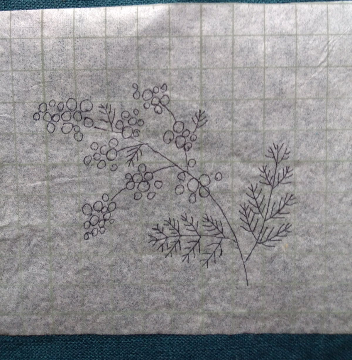 刺繍ノート フレンチノットステッチでミモザの花を刺繍しよう Weboo ウィーブー 暮らしをつくる