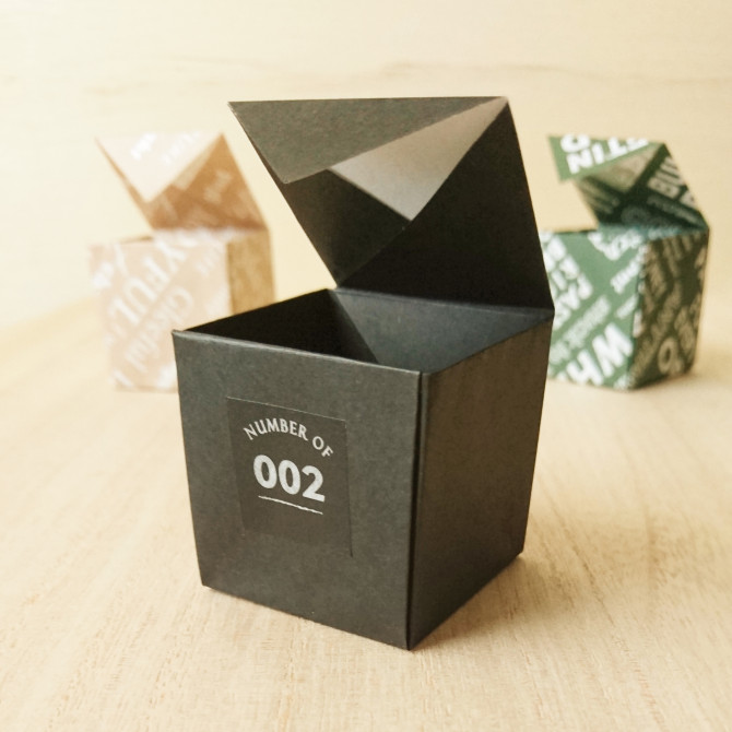 折り紙1枚で ふた付き箱 を作ってみよう Weboo ウィーブー 暮らしをつくる