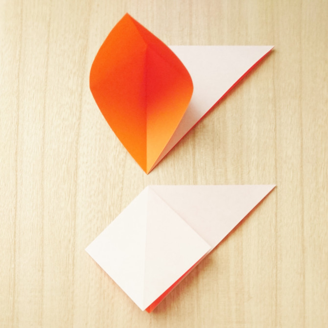 折り紙1枚で 折り紙の花 立体マリーゴールド を作ってみよう Weboo ウィーブー 暮らしをつくる