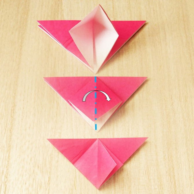 折り紙で伝えよう ハートの鶴 の作り方 敬老の日にも Weboo ウィーブー 暮らしをつくる