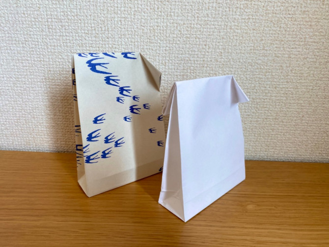 用紙を使った4パターンの紙袋の作り方ーマチなしマチあり 持ち手付きも Weboo ウィーブー 暮らしをつくる
