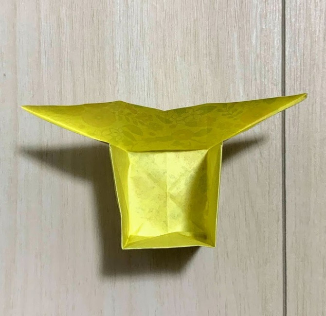 折り紙 長方形の紙で折る丈夫な箱の折り方 Weboo ウィーブー 暮らしをつくる