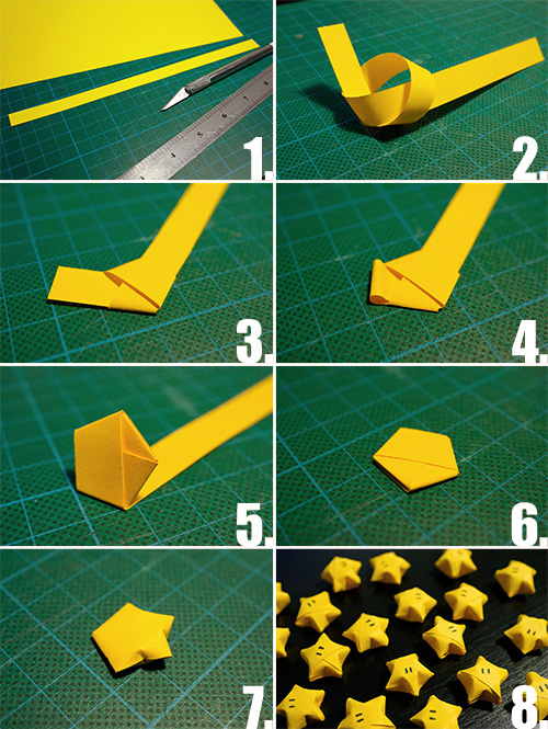 100円折り紙でできるインテリア かわいい立体星の作り方 Weboo ウィーブー 暮らしをつくる