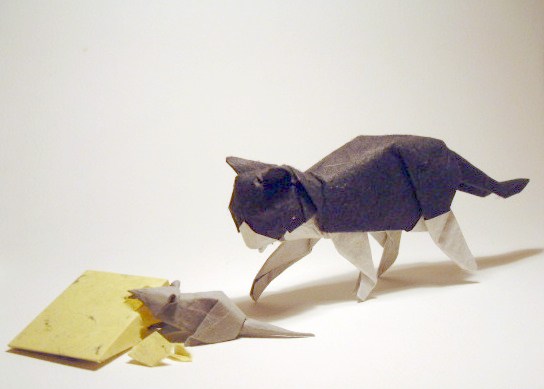 折り紙で猫を作る方法17選！1枚で作る簡単なものから立体でリアルな折り方まで紹介 WEBOO[ウィーブー] 暮らしをつくる